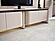 Voyance TV Stand - Beige by Furnia Furniture