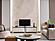 Voyance TV Stand - Beige by Furnia Furniture