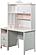 Alya Study Desk With Top Module - White by Furnia Furniture