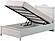 Alya Twin Bed With Headboard - White by Furnia Furniture