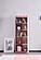 Linda Bookcase - White/Pink by Furnia Furniture