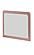 Linda Chiffonier w/Mirror - White/Pink by Furnia Furniture