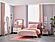 Linda Chiffonier w/Mirror - White/Pink by Furnia Furniture