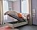 Linda Twin Bed w/Headboard - White/Pink by Furnia Furniture