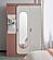 Linda 3 Door Wardrobe - White/Pink by Furnia Furniture