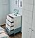 Marin Chest - White/Green by Furnia Furniture