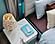 Marin Nightstand - White/Green by Furnia Furniture