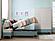 Marin Twin Bed w/Headboard - White/Green by Furnia Furniture