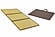 Japanese Folding Twin Tatami Mat with Carrying Case by Comfort Pure