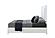 Alina White King Bed w/LED by Global Furniture