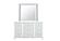 Alina White Mirror w/LED by Global Furniture
