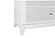 Alina White Nightstand w/LED & USB by Global Furniture
