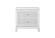 Alina White Nightstand w/LED & USB by Global Furniture