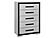Amelia Grey Black Chest by Global Furniture
