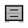 Amelia Grey/Black Nightstand w/Cooler & Speaker by Global Furniture