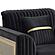 Antigua Upholstery Chair - Black by Galaxy Furniture