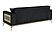 Antigua Upholstery Sofa - Black by Galaxy Furniture