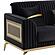 Antigua Upholstery Sofa - Black by Galaxy Furniture
