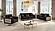 Antigua Upholstery 3 piece Sofa Set - Black by Galaxy Furniture