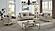 Antigua Upholstery Loveseat - Taupe by Galaxy Furniture