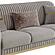 Antigua Upholstery Sofa & Loveseat - Taupe by Galaxy Furniture