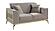 Antigua Upholstery 3 piece Sofa Set - Taupe by Galaxy Furniture