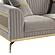 Antigua Upholstery 3 piece Sofa Set - Taupe by Galaxy Furniture