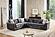 Argo Upholstery Sectional - Gray by Galaxy Furniture