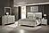 Aria Beige King 2Pc Set w/Bed & 1 Nightstand by Galaxy Furniture