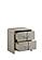 Aria Beige King 3Pc Set w/Bed & 2 Nightstand by Galaxy Furniture