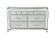 Aria Silver Dresser w/LED by Global Furniture