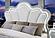 Aria Silver Queen Bed w/LED by Global Furniture