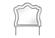 Aria Silver Mirror w/LED by Global Furniture