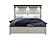 Ashley Brown King Bed by Global Furniture