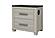 Ashley Brown Nightstand w/USB & Speaker by Global Furniture