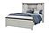 Ava Beige Queen Bed by Global Furniture