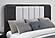 Beckett White/Black King Bed Group by Global Furniture