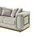 Bona Upholstery Loveseat - Cream by Galaxy Furniture