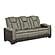 Bruno Faux Leather Reclining Sofa, Loveseat & Chair - Gray by Galaxy Furniture
