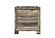 Callie Brown Nightstand w/Wireless Charging Platform & LED Speaker by Global Furniture