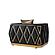 Cavalli Velvet Upholstery Chair - Black by Galaxy Furniture