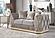 Cavalli Velvet Upholstery Sofa & Loveseat - Taupe by Galaxy Furniture