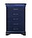 Charlie Blue Full Bed Group w/LED by Global Furniture