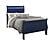 Charlie Blue Twin Bed w/LED by Global Furniture