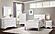 Charlie White King Bed Group w/LED by Global Furniture