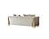 Chateau Upholstery Sofa - Cream by Galaxy Furniture