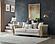 Chateau Upholstery Sofa - Cream by Galaxy Furniture