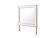 Clara Beige Upholstered Mirror by Global Furniture