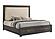 Colorado Charcoal King 2Pc Set w/Bed & 1 Nightstand by Galaxy Furniture