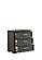 Colorado Charcoal Queen 3Pc Set w/Bed & 2 Nightstand by Galaxy Furniture
